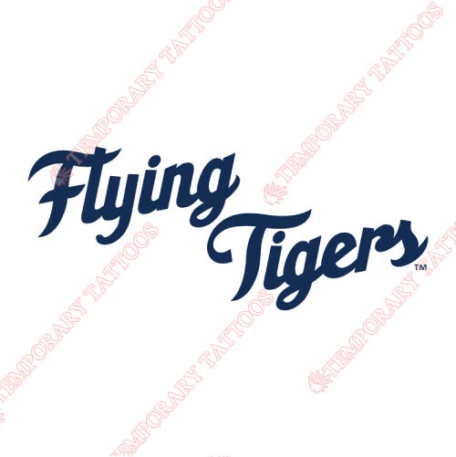 Lakeland Flying Tigers Customize Temporary Tattoos Stickers NO.7916